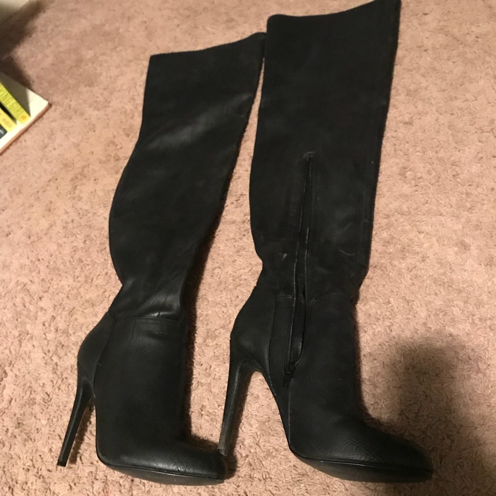 Over the knee boots